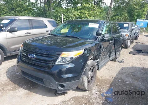 2014 Ford Police Interceptor из США, поврежденный, VIN 1FM5K8AR2EGA28534